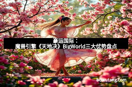豪运国际：魔兽引擎《天地决》BigWorld三大优势盘点