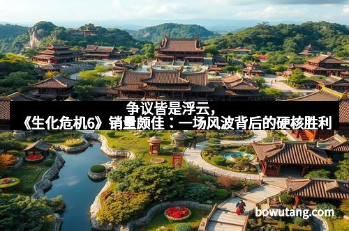 争议皆是浮云，《生化危机6》销量颇佳：一场风波背后的硬核胜利